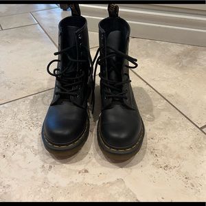 Black Matte Doc Martens